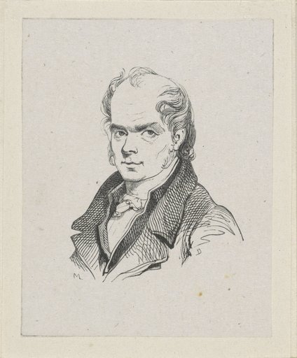 Portrait of Georgius Jacobus Johannes van Os