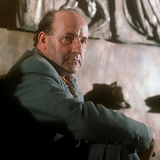 Portrait of Giacomo Manzù