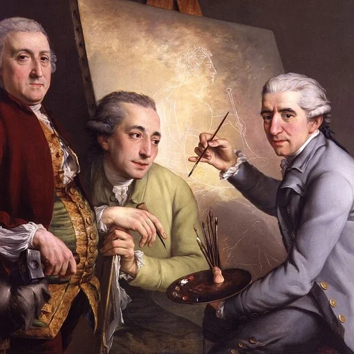 Portrait of Giovanni Battista Cipriani