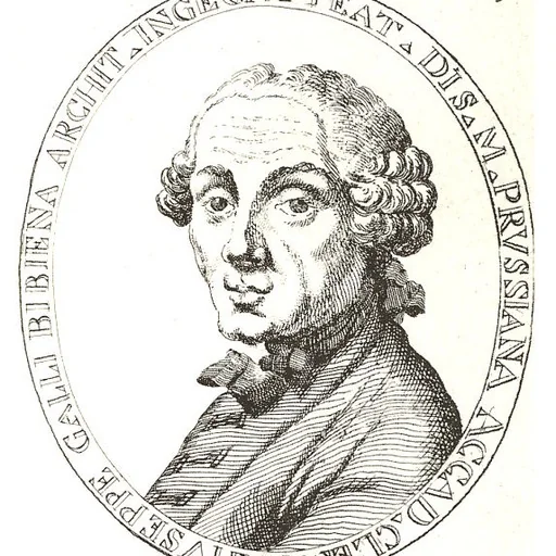 Portrait of Giuseppe Galli Bibiena