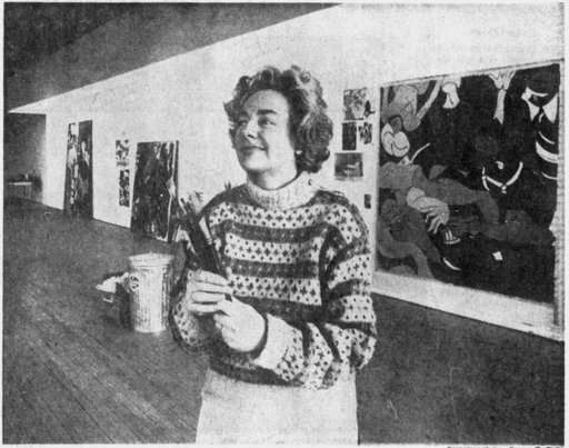 Portrait of Grace Hartigan