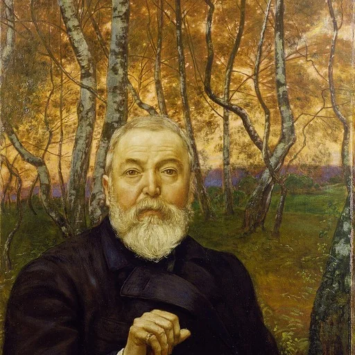 Portrait of Hans Thoma