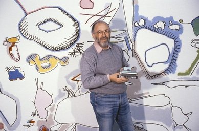 Portrait of Harold Cohen