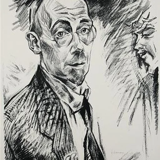 Portrait of Heinrich Nauen