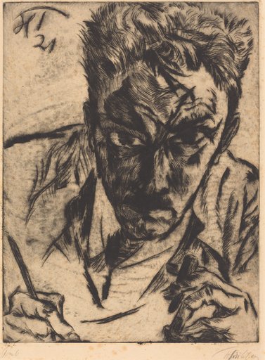 Portrait of Heinrich Tischler