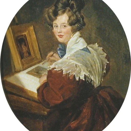 Portrait of Henriëtta Christina Temminck