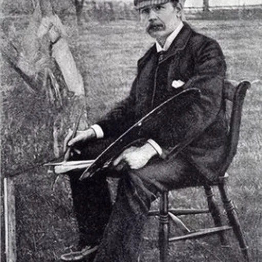 Portrait of Henry Herbert La Thangue