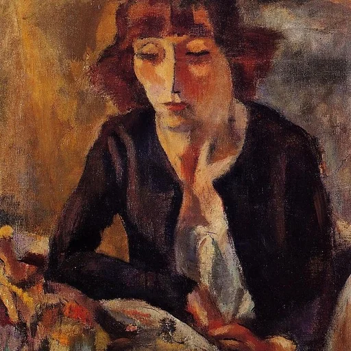 Portrait of Hermine David