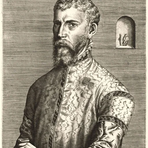 Portrait of Herri met de Bles