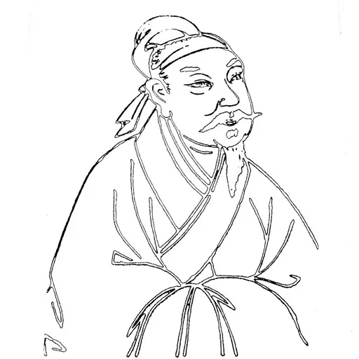 Portrait of Huang Tingjian