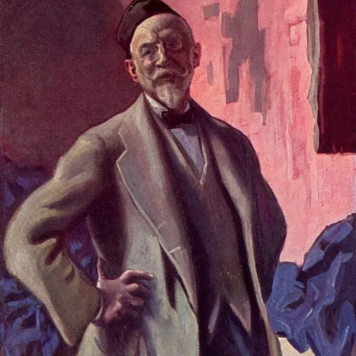 Portrait of Hugo von Habermann