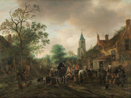 Portrait of Isack van Ostade