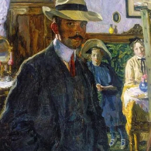 Portrait of Izsák Perlmutter