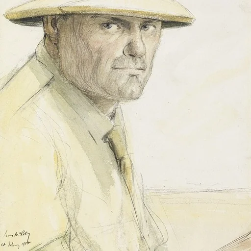 Portrait of James McBey
