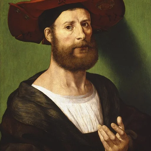 Portrait of Jan Gossaert