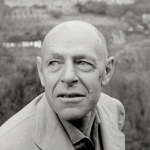 Portrait of Jean Dubuffet