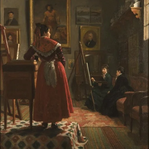 Portrait of Joaquina Serrano y Bartolomé