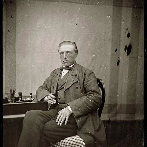 Portrait of Johan Adolph Rust