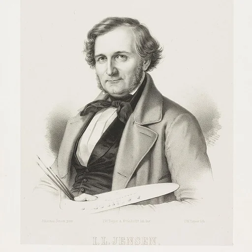 Portrait of Johan Laurentz Jensen