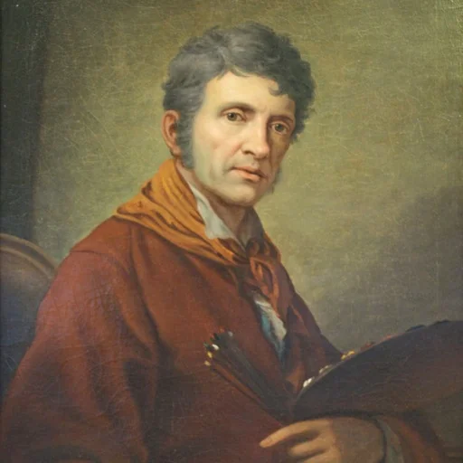 Portrait of Johann Baptist von Lampi the Elder