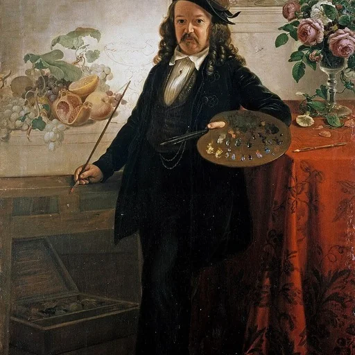 Portrait of Johann Wilhelm Preyer