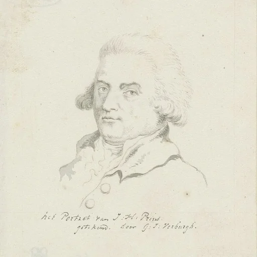 Portrait of Johannes Huibert Prins