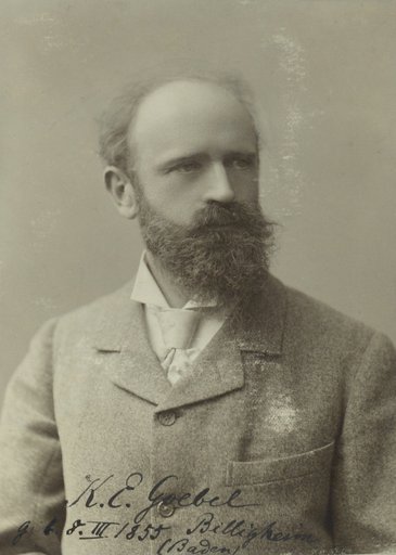 Portrait of Karl Goebel