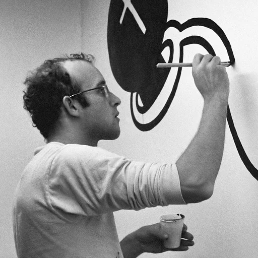 Portrait of Keith Haring