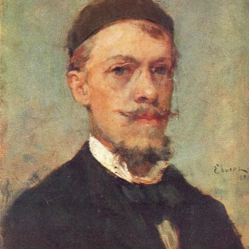 Portrait of Lajos Deák Ébner