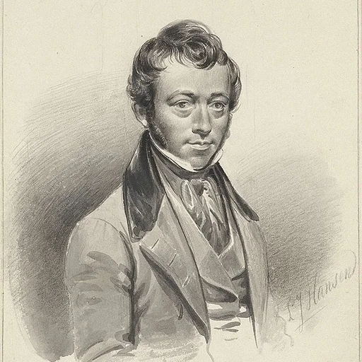 Portrait of Lambertus Johannes Hansen