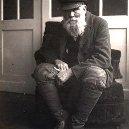 Portrait of László Mednyánszky