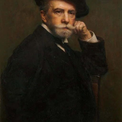 Portrait of Leopold Horovitz