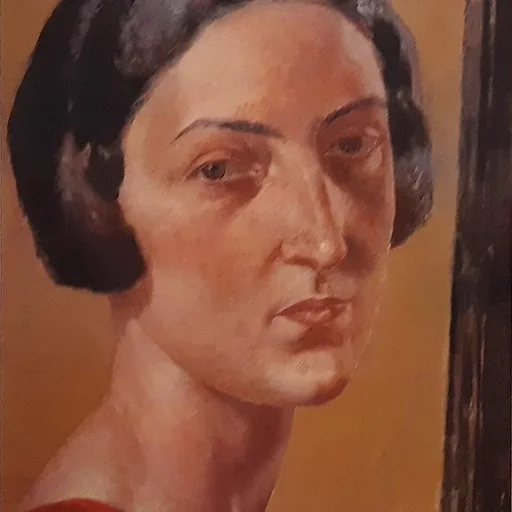 Portrait of Ljuba Kozintzeva-Ehrenburg