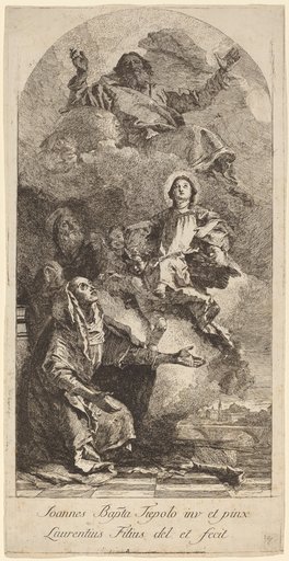 Portrait of Lorenzo Baldissera Tiepolo