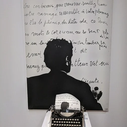 Portrait of Marcel Broodthaers
