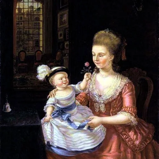Portrait of Maria Margaretha la Fargue