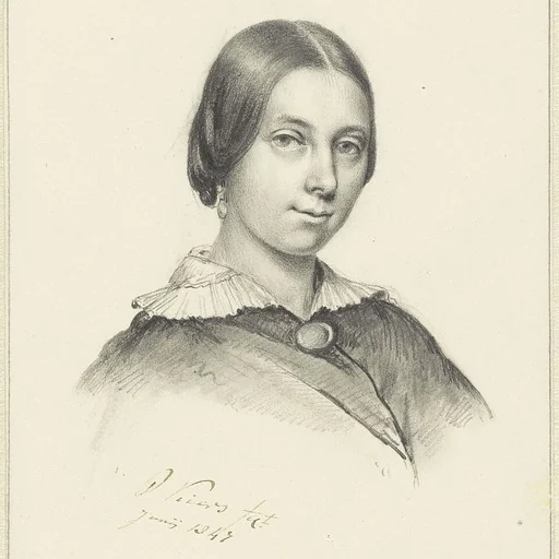 Portrait of Maria Vos