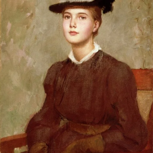 Portrait of Marie Danforth Page