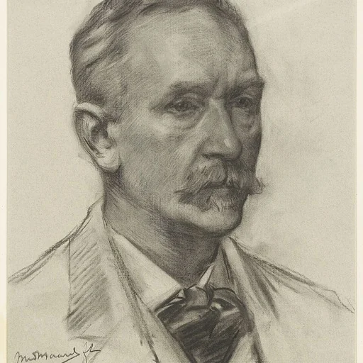 Portrait of Marinus van der Maarel