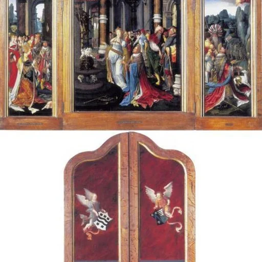 Portrait of Master of the King Solomon Triptych