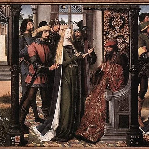 Portrait of Master of the Legend of Saint Lucy