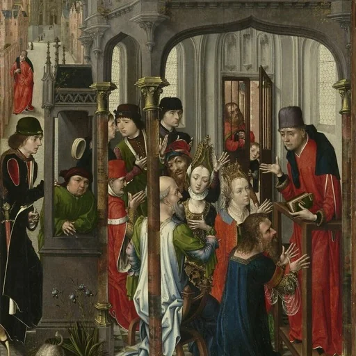 Portrait of Master of the View of Saint Gudula