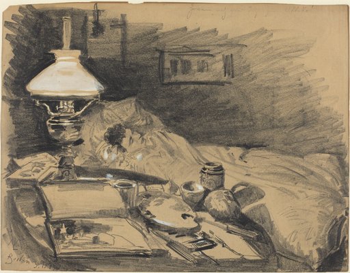 Portrait of Melchior Lechter