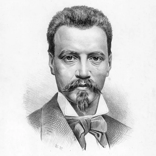 Portrait of Michał Elwiro Andriolli