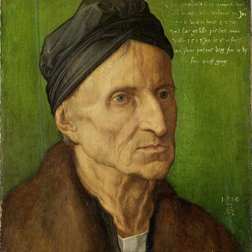 Portrait of Michael Wolgemut