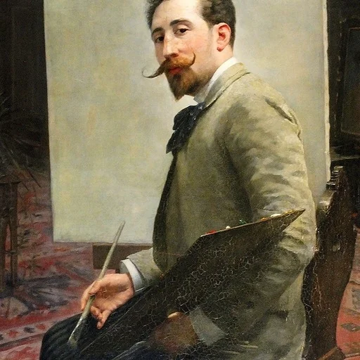 Portrait of Mieczyslaw Reyzner