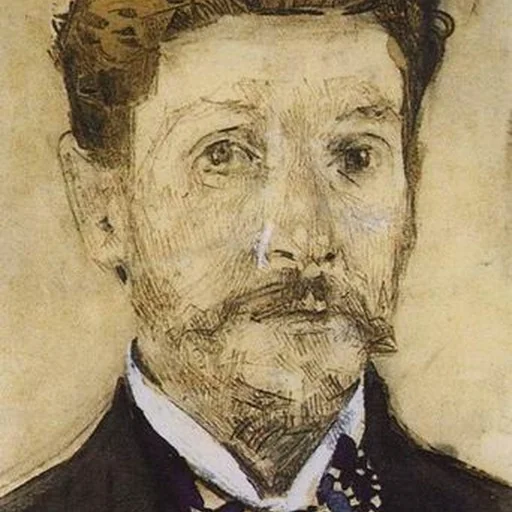 Portrait of Mikhail Vrubel