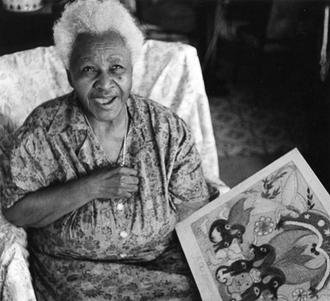 Portrait of Minnie Evans