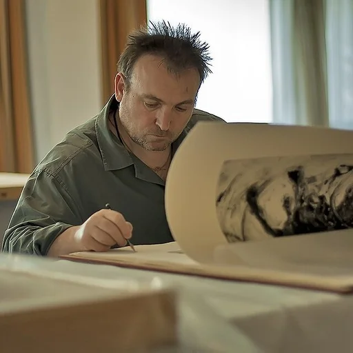 Portrait of Miquel Barcelo