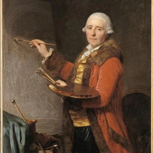 Portrait of Nicolas-Guy Brenet